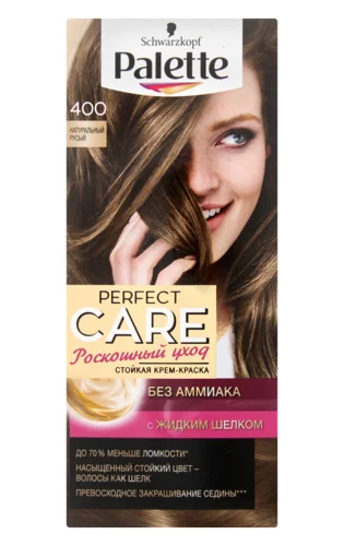 Крем-фарба Для Волосся Perfect Care Натуральний Русявий №400 Palette, в/ґ