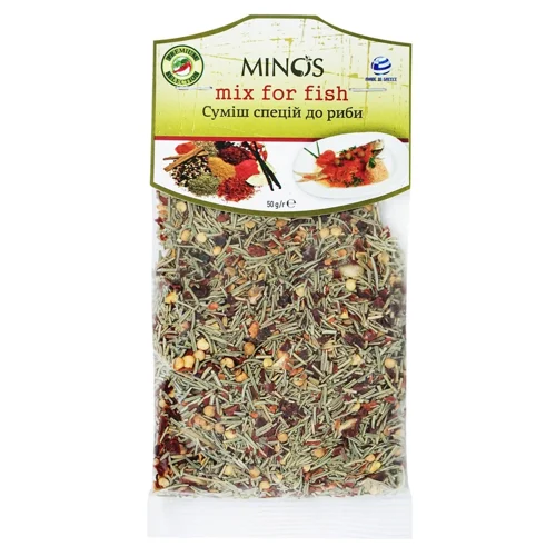 Суміш спецій Minos до риби 50г