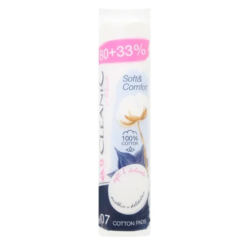 Ватні диски Cleanic Soft&Comfort 80+26шт