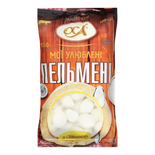 Пельмені зі свининою ОСА м/у 900г