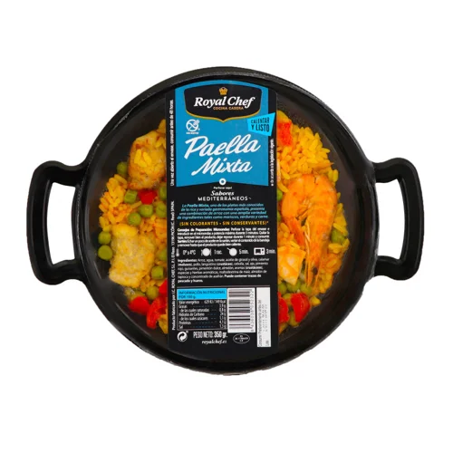 Паелья Змішана Пастеризована Royal Chef м/у, 350г