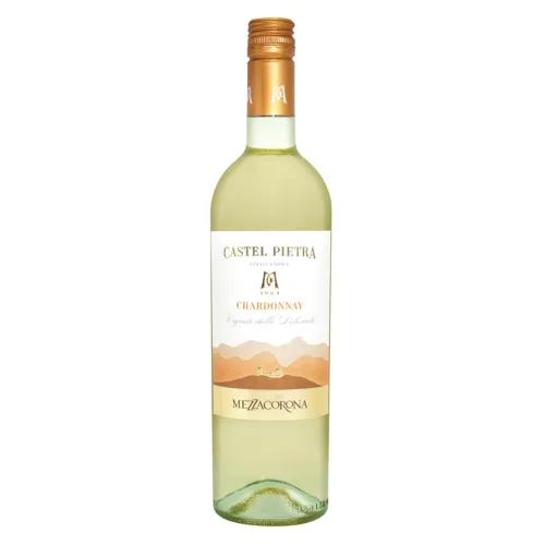 Вино Castel Pietra Chardonnay IGT біле сухе 12% 0,75л