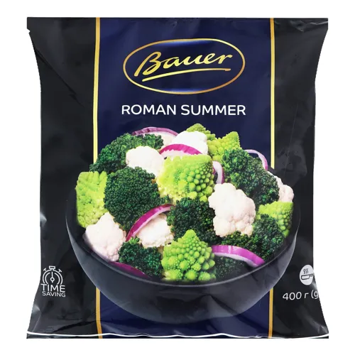 Суміш овочева заморожена Roman Summer Bauer м/у 400г
