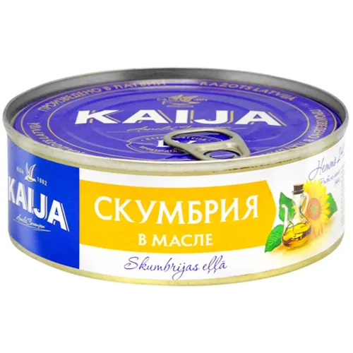 Скумбрія Kaija в олії 240г