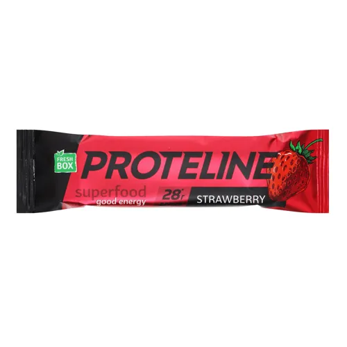 Батончик протеїновий «Полуниця» Proteline 40г