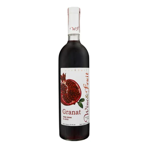 Напій винний 0.75л 10-11% Granat Wine&Fruit пл