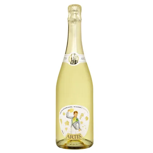 Вино ігристе Artis Fines Bulles Chardonnay біле сухе 0,5% 0,75л