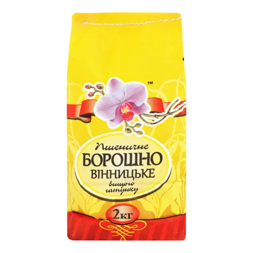 Борошно пшеничне «Вінницьке Орхідея» м/у 2кг