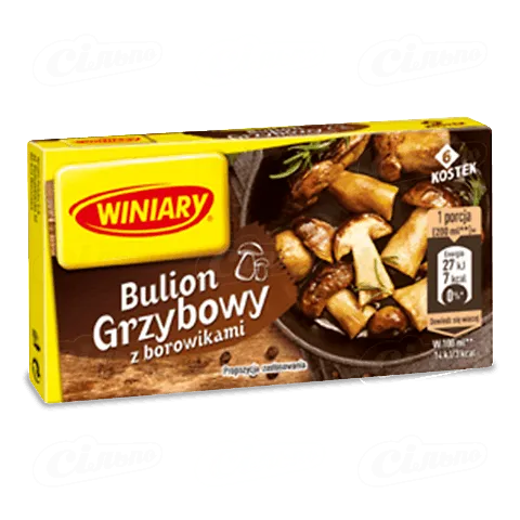 Бульон Winiary зі смаком грибів 60г