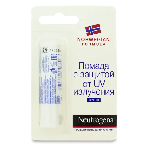 Помада Neutrogena SPF 20, В/ґ, 4,8 г х6