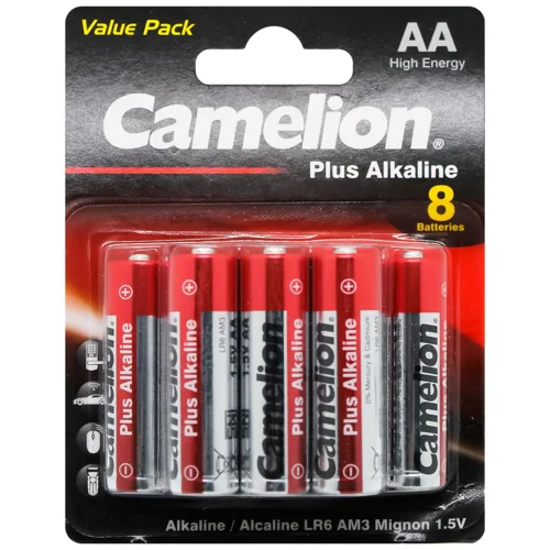 Батарейки Camelion Plus Alkaline АА 8шт