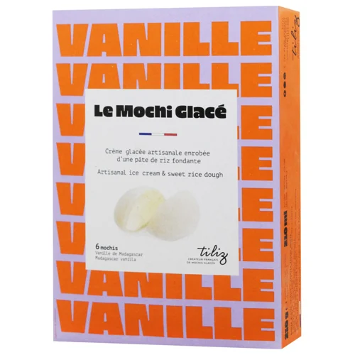 Морозиво Tiliz Mochi зі смаком ванілі 210г