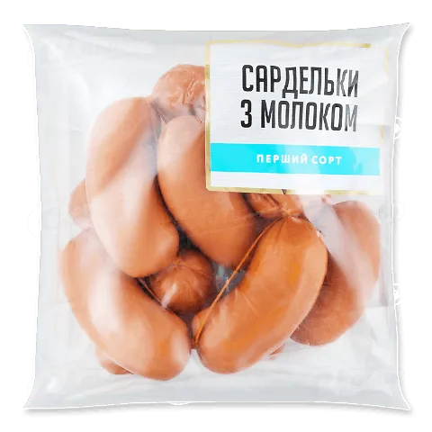 Сардельки «Самобранка» з молоком 1 ґатунок, кг