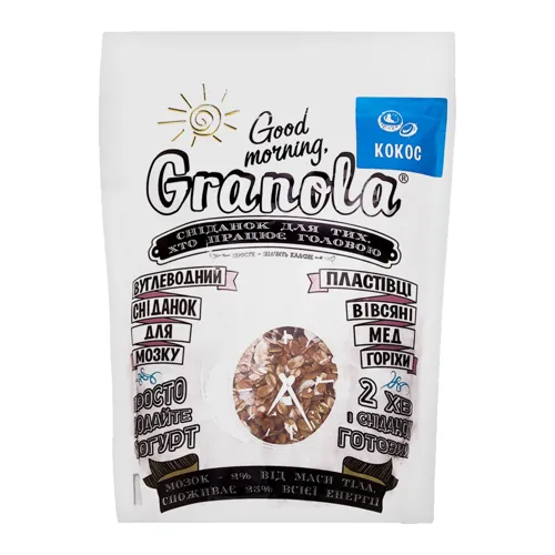 Гранола з кокосом Good Morning Granola м/у 330г
