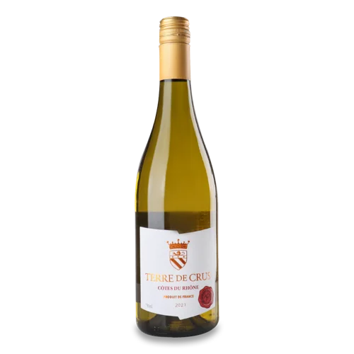 Вино Біле Сухе В/ґ Terre De Crus, 0.75л, 13%