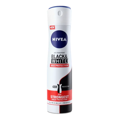 Антиперспірант Max Protection Black&White Nivea, 150 мл