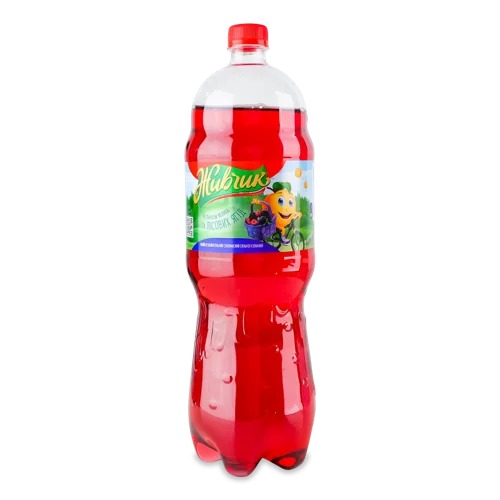 Напій Безалкогольний Соковмісний Сильногазований З Смаком Яблука Та Лісових Ягід, п/пл 1.8л