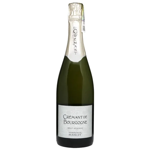 Вино ігристе Vignerons de Mancey Cremant de Bourgogne біле брют 12% 0,75л