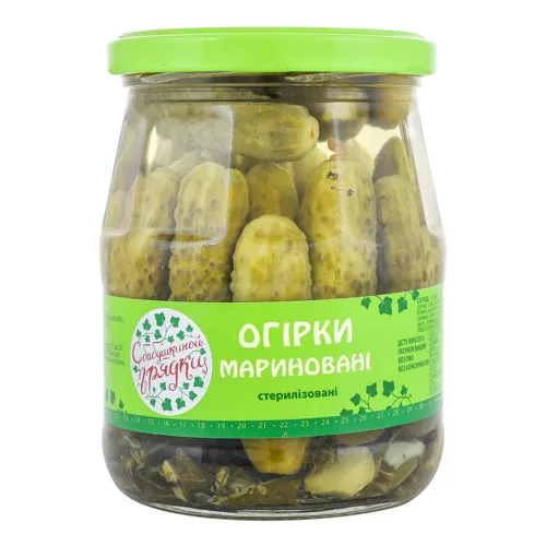 Огірки мариновані С Бабушкиной Грядки