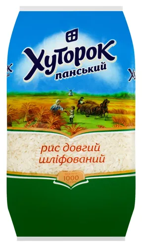 Рис довгий Хуторок Панський м/у 1кг