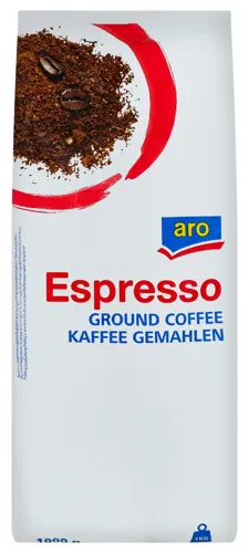Кава обсмажена мелена Espresso Aro м/у 1кг