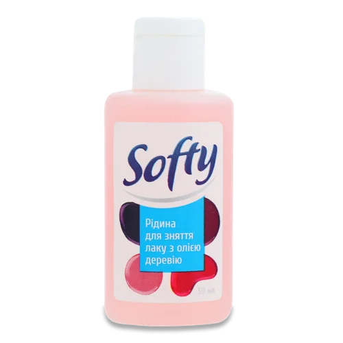 Рідина Для Зняття Лаку Softy З Олією Деревію 50мл