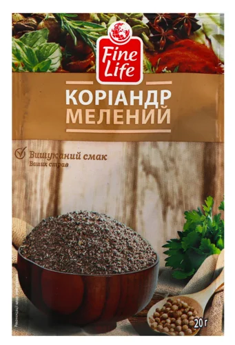 Коріандр Мелений, В/Ґ, 15 Г