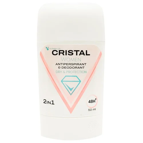 Антиперспірант твердий Cristal 2в1 50мл