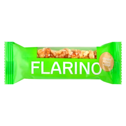 Батончик Flarino з фундуком, яблуком та корицею 25г
