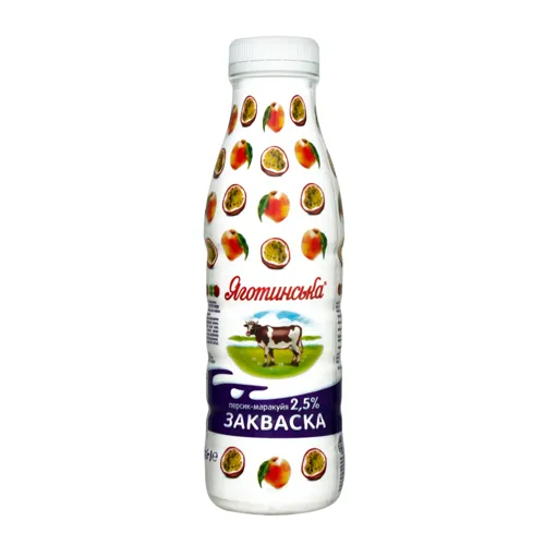 Закваска 2.5% Персик-маракуйя Яготинська