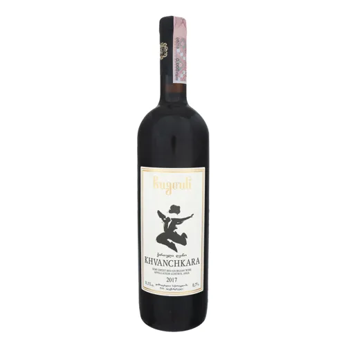 Вино 0.75л 11.5% червоне напівсолодке Хванчкара Bugeuli пл