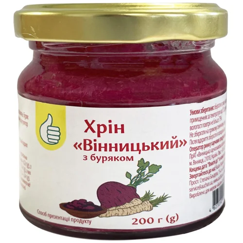 Хрін Auchan Вінницький 200г
