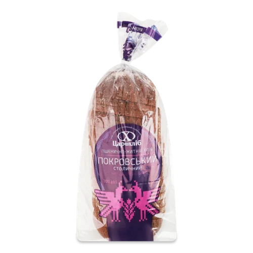 Хліб Пшенично-Житній Нарізаний в/ґ, 700г