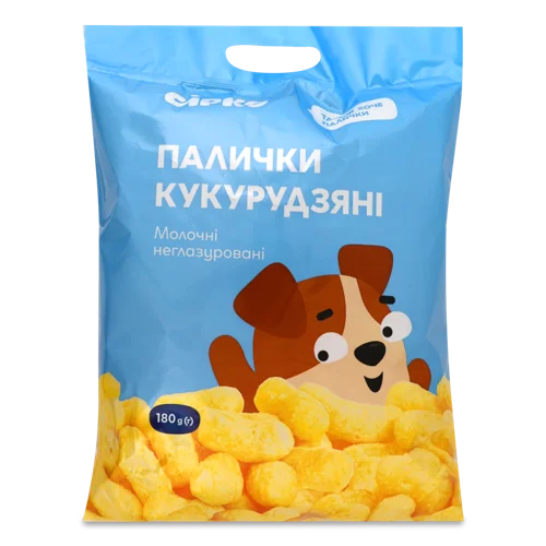 Кукурудзяні Паличкі Молочні, В/ґ, 180 Г