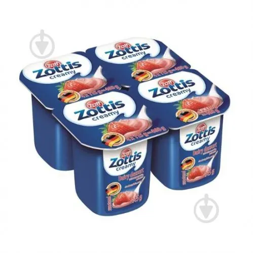 Десерт Цоттіс полуничний 115г ТМ Цотт