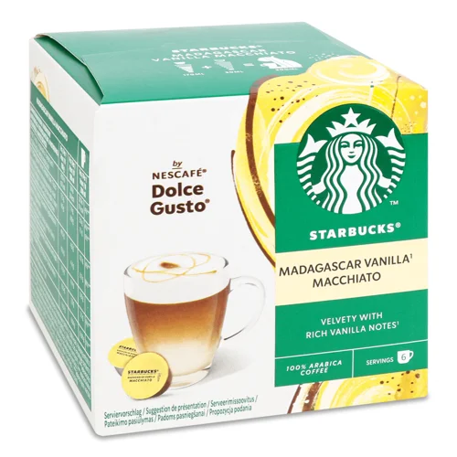 Кава мелена Starbucks DG Vanilla Macchiato 12*11г
