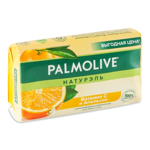 Туалетне Мило З Зволожуючим Вітаміном С та Апельсином, Натурель Palmolive, 150г