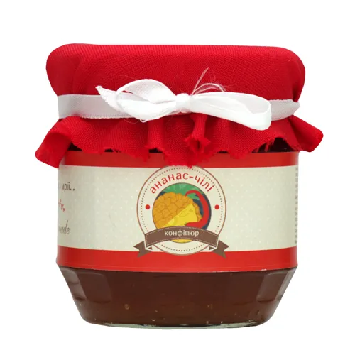Конфітюр з ананасу та перцю чилі Гастромайстерня Confiture 200г