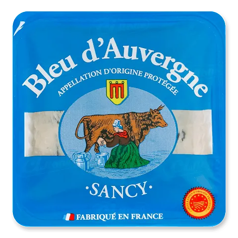 Сир Sancy Bleu d'Auvergne 50%, 125г