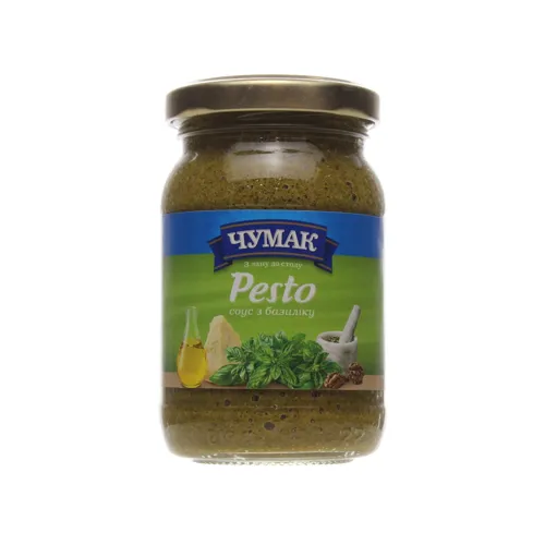 Соус з базиліку Pesto Чумак с/б 160г