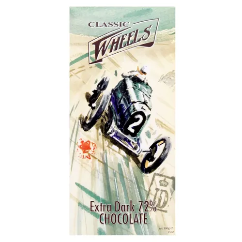 Шоколад чорний Classic Wheels Екстра 70%, 100г