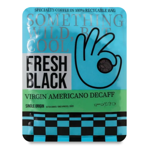 Кава зернова Fresh Black Virgin Americano декофеїнова