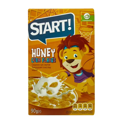 Пластівці кукурудзяні медові Start! к/у 90г