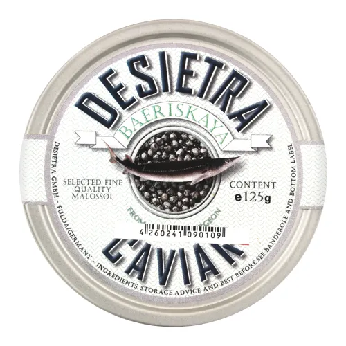 Ікра осетра сибірського Desietra з/б 125г