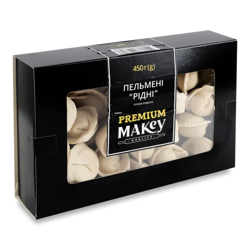 Пельмені Вищого Ґатунку Рідні Premium, к/у 450г