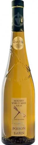 Вино біле сухе Muscadet Sevre et Maine Sur Lie Vieilles Vignes, Poiron Dabin 0,750