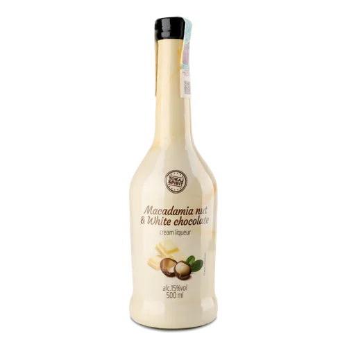 Лікер Вершковий Macadamia Nut І Білий Шоколад, 15% в/ґ, 0.5л