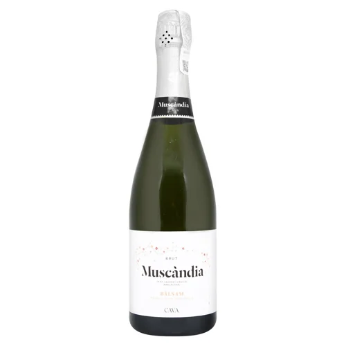 Вино ігристе Muscandia Balsam Brut Eco біле брют 11.5% 0,75л
