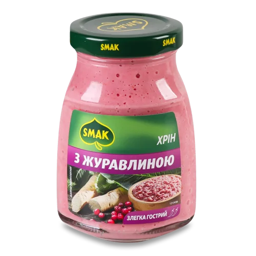 Хрін Smak З Журавлиною, в/ґ, 200г