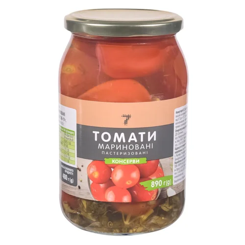 Томати 7 мариновані 890г